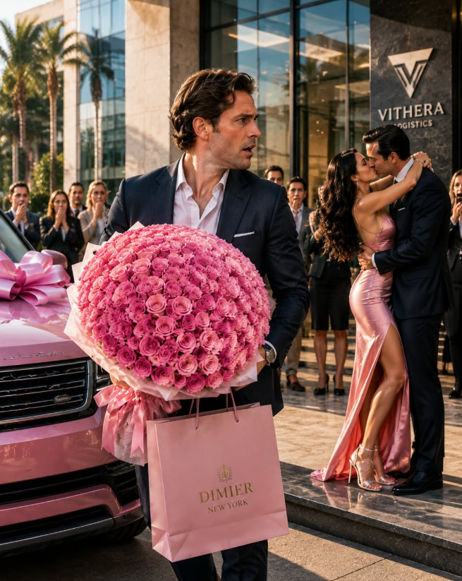 I WON $80 MILLION AND DROVE TO MY WIFE’S OFFICE WITH HER DREAM CAR, DIAMONDS, AND 200 ROSES—THEN I HEARD HER TELL ANOTHER MAN, “HE STILL THINKS I LOVE HIM.”