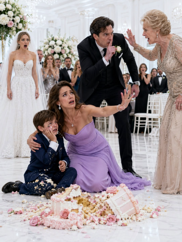 MY MOTHER-IN-LAW SLAPPED MY FIVE-YEAR-OLD SON OVER A CUPCAKE—THEN THE GROOM LEARNED WHO REALLY PAID $600,000 FOR HIS WEDDING