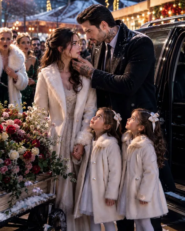 THE RICHEST WOMEN AT NEW YORK’S WINTER FESTIVAL MOCKED THE DIVORCED FLOWER SELLER—UNTIL THE MAFIA BOSS’S TWIN DAUGHTERS BEGGED HER TO COME HOME