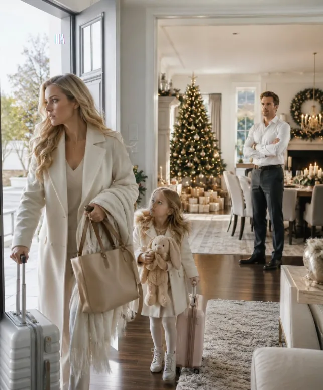 MY HUSBAND SAID CHRISTMAS WAS BETTER WITHOUT ME AND OUR DAUGHTER, THEN HE REMEMBERED WHAT I WAS SUPPOSED TO SIGN TWO DAYS LATER