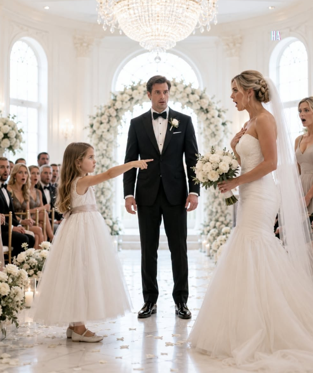 A SEVEN-YEAR-OLD GIRL STOPPED A MILLIONAIRE’S WEDDING AND EXPOSED THE WOMAN HE TRUSTED MOST
