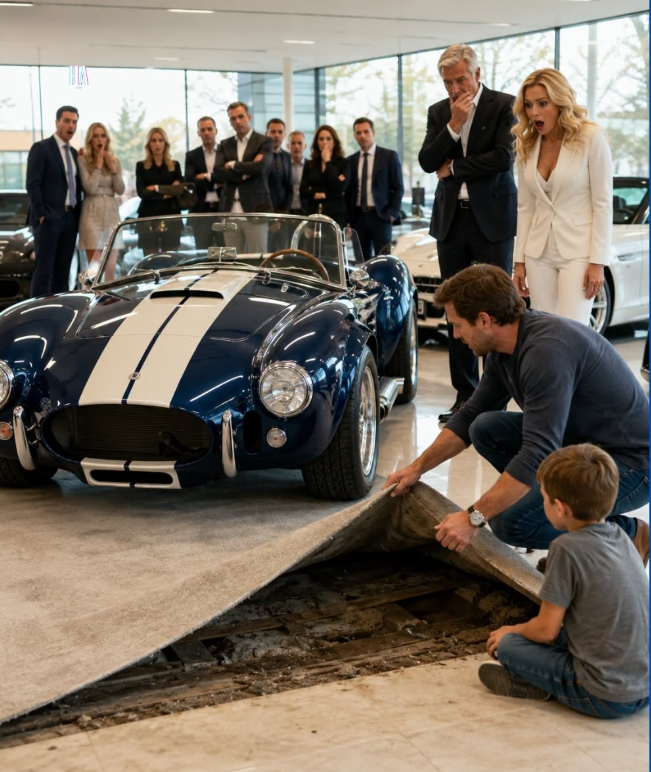 THE CEO LAUGHED WHEN A SINGLE DAD BOUGHT HER $700 COBRA UNTIL HE PEELED BACK THE CARPET AND EXPOSED WHAT HER FAMILY HAD HIDDEN FOR TWENTY-NINE YEARS