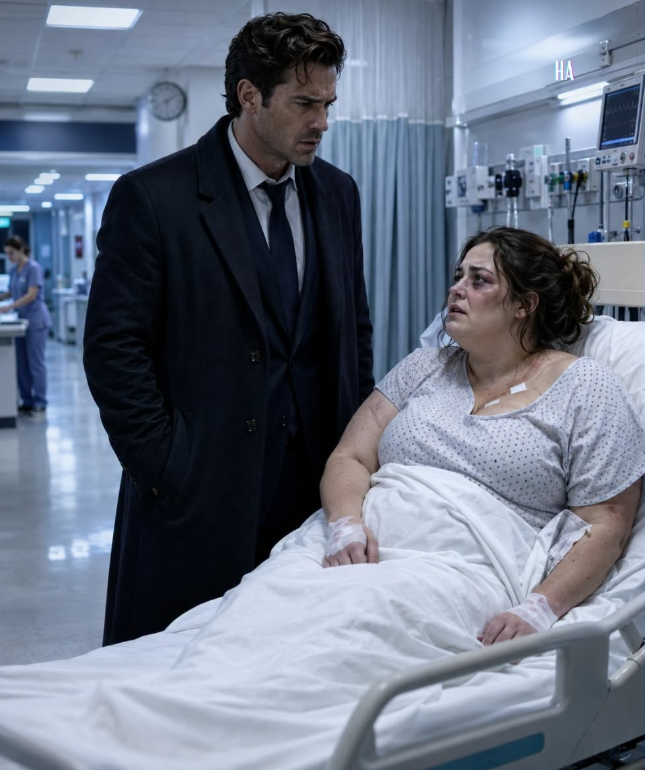 AT 2 A.M., THE MAFIA BOSS FOUND HIS PLUS-SIZE SECRETARY BEATEN IN THE ER—AND FOUR WORDS MADE HIM TURN AGAINST HIS OWN EMPIRE