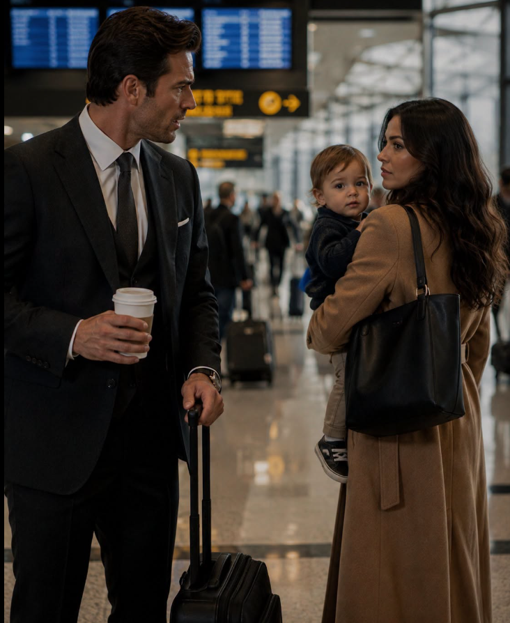 THE CEO SAW HIS EX-WIFE AT JFK WITH A TODDLER WHO LOOKED EXACTLY LIKE HIM—THEN SHE SAID, “YOU HAD TWENTY-ONE MONTHS TO ANSWER THE LETTER”