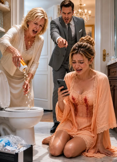TWO WEEKS AFTER MY DOUBLE MASTECTOMY, MY MOTHER-IN-LAW FLUSHED MY PRESCRIPTION PAINKILLERS DOWN THE TOILET—THEN MY HUSBAND CALLED ME AN ADDICT AND ORDERED ME TO MOW THE LAWN. THEY DIDN’T KNOW I HAD A SECOND PHONE HIDDEN IN THE BATHROOM.