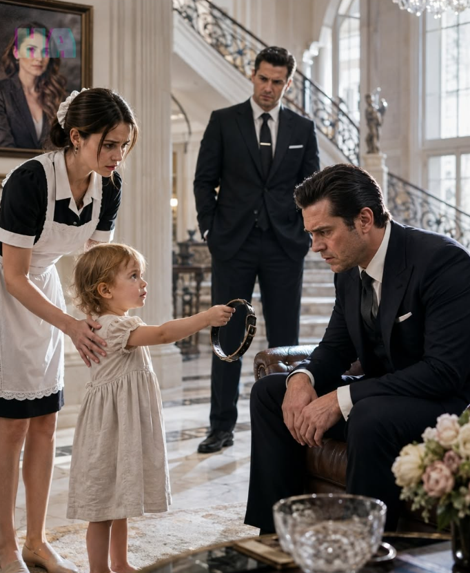 THE MAFIA BOSS BURIED HIS WIFE TWO MONTHS AGO—THEN HIS MAID’S THREE-YEAR-OLD DAUGHTER SAID SHE WAS ALIVE, AND ONE BENT DOG COLLAR EXPOSED THE MAN CLOSEST TO HIS THRONE
