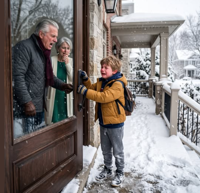 MY IN-LAWS THREW MY SON INTO A BLIZZARD—THEN THE WATCH THEY USED TO FRAME HIM EXPOSED THE CHILDREN THEIR MEDICAL EMPIRE HAD LEFT TO FREEZE