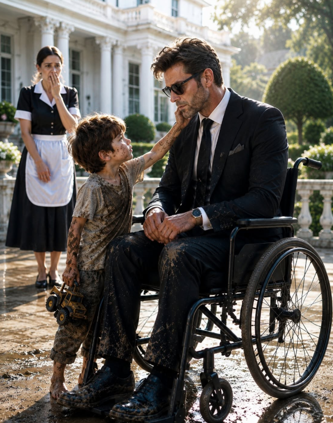 THE HOUSEKEEPER’S SIX-YEAR-OLD SON FOUND ME CRYING IN MY WHEELCHAIR—THEN WHISPERED A NAME I HADN’T SPOKEN IN TWENTY YEARS