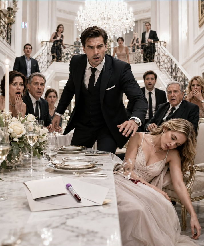 THEY SAID THE MAFIA BOSS COULD NEVER HAVE A CHILD—BUT WHEN HIS CONTRACT WIFE COLLAPSED AT DINNER, A HIDDEN BLOOD TEST EXPOSED TWELVE YEARS OF LIES