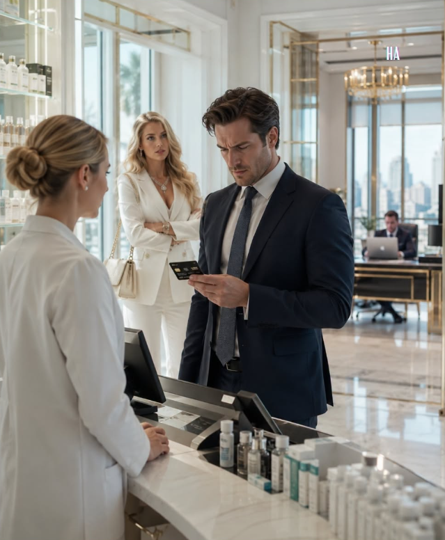 HE BLOCKED HIS WIFE’S CARD AT THE PHARMACY—THEN DISCOVERED HIS ENTIRE EMPIRE WAS BACKED BY HER NAME