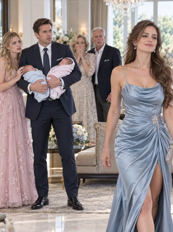 MY HUSBAND HAD TWINS WITH MY BEST FRIEND AND SAID, “AT LAST, I HAVE THE FAMILY YOU COULD NEVER GIVE ME.” I SIGNED THE DIVORCE PAPERS AND WALKED AWAY. DAYS LATER, HIS MOTHER SAW THE BABY BOY AND WHISPERED, “HE NEVER TOLD YOU ABOUT THAT RESEMBLANCE?”