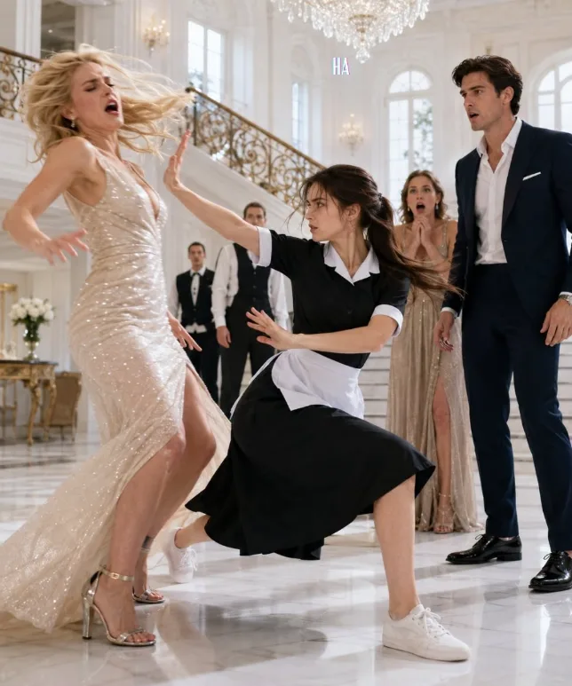 The Billionaire's Fiancée Tried to Kick the Maid — Then She Discovered Who Had Trained Her