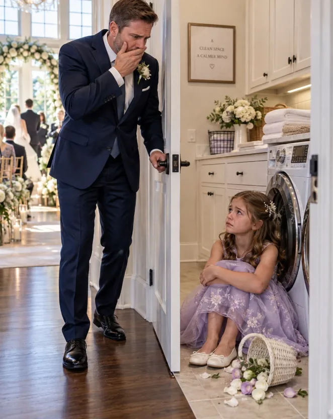 MINUTES BEFORE MY WEDDING, I FOUND MY DAUGHTER LOCKED AWAY