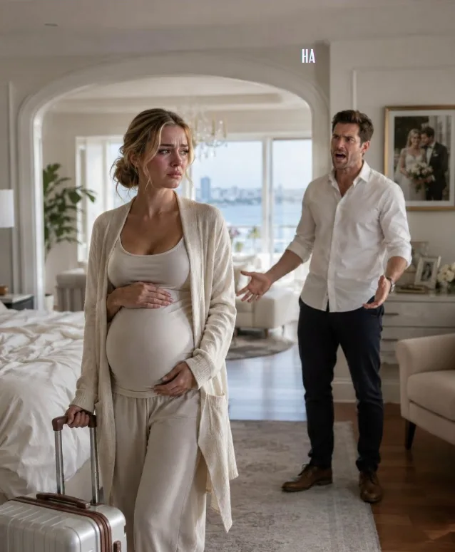 MY HUSBAND SAID HE NEVER LOVED ME WHILE I WAS SEVEN MONTHS PREGNANT—SO I PACKED ONE SUITCASE AND TOOK THE SECRET HE NEVER SAW COMING