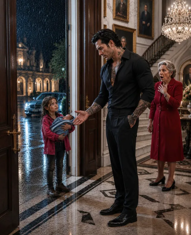 THE LITTLE GIRL AT MY GATE CARRIED A NEWBORN BABY WITH MY BLOOD—AND THE PERSON WHO STOLE TWELVE YEARS OF MY LIFE WAS ALREADY INSIDE MY HOUSE