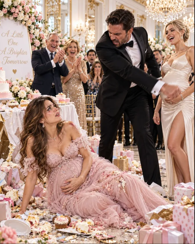 MY HUSBAND BROUGHT HIS 22-YEAR-OLD MISTRESS TO MY BABY SHOWER AND CALLED HER BABY THE “REAL HEIR”—THEN FEDERAL AGENTS CAME THROUGH THE DOOR