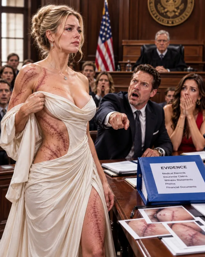MY HUSBAND CALLED ME HIS “PACK MULE” IN DIVORCE COURT—THEN MY LAWYER PUT ONE BLUE FOLDER IN FRONT OF THE JUDGE