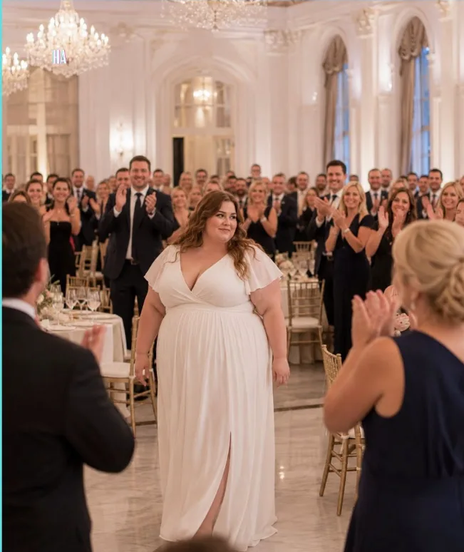MY FAMILY BEGGED ME NOT TO COME BECAUSE OF MY WEIGHT—THEN 800 PEOPLE STOOD UP WHEN I ENTERED THE ROOM