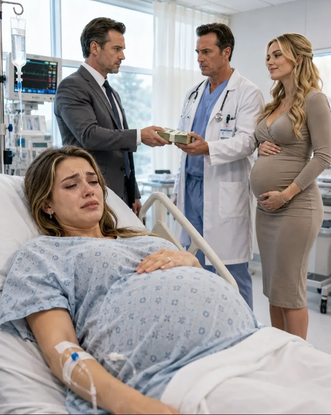 THE NIGHT BEFORE I GAVE BIRTH, I HEARD MY HUSBAND OFFER MY DOCTOR $500,000 TO MAKE SURE I NEVER LEFT THE MATERNITY WARD ALIVE