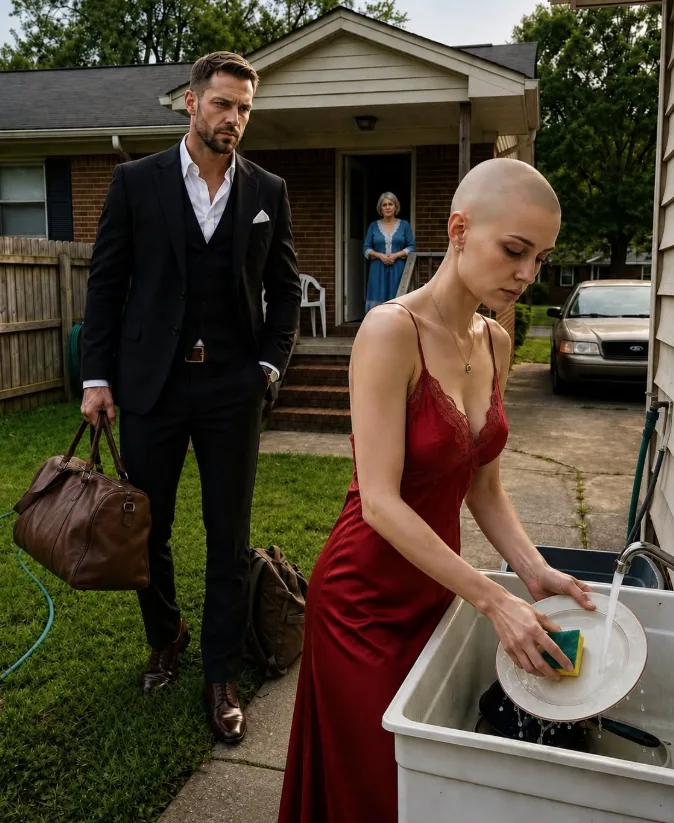 AFTER FOUR YEARS OVERSEAS, I CAME HOME WITHOUT WARNING AND FOUND THE WIFE I’D SENT NEARLY $100,000 TO SUPPORT BALD, STARVED, AND SLEEPING IN A DAMP STORAGE ROOM — THEN HER BIOPSY SCAR REVEALED WHAT MY MOTHER AND SISTER HAD DONE WITH EVERY DOLLAR