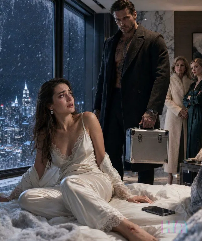 HER HUSBAND LOCKED HER IN A FROZEN PENTHOUSE TO DIE, BUT THE STRANGER WHO ANSWERED HER LAST CALL WAS THE ONE MAN HE SHOULD HAVE FEARED