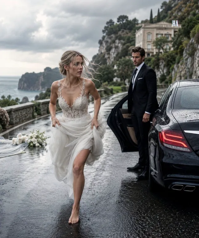 SHE RAN FROM HER WEDDING IN BARE FEET AND THE MAFIA BOSS WHO STOPPED HIS CAR BECAME THE ONLY MAN WHO NEVER TRIED TO OWN HER