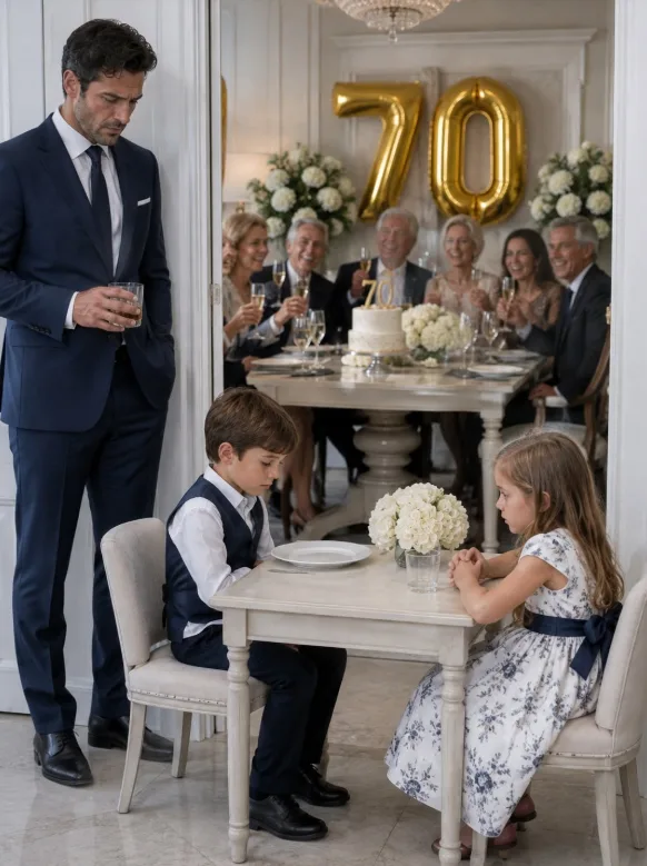 MY MOTHER-IN-LAW SENT HER GRANDCHILDREN TO THE BACK OF THE ROOM DURING A FAMILY DINNER. THEIR FATHER RAISED HIS GLASS AND SAID, “IN 20 SECONDS, EVERYONE WILL KNOW WHY I’M DONE STAYING SILENT.”