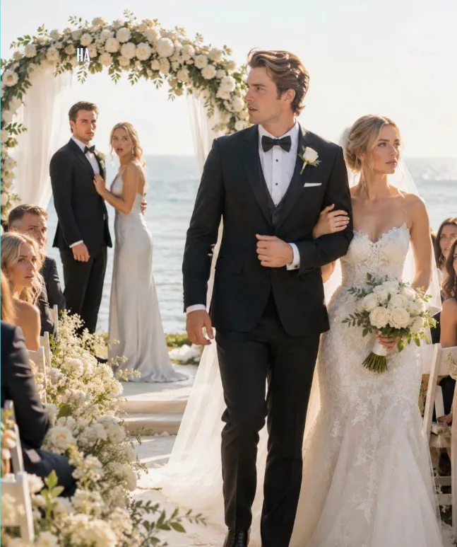 TWO HOURS BEFORE OUR WEDDING, MY FIANCÉ POSED WITH MY MAID OF HONOR BENEATH MY WEDDING ARCH—SO I CHANGED THE GROOM AND WALKED DOWN THE AISLE TOWARD HIS BROTHER INSTEAD