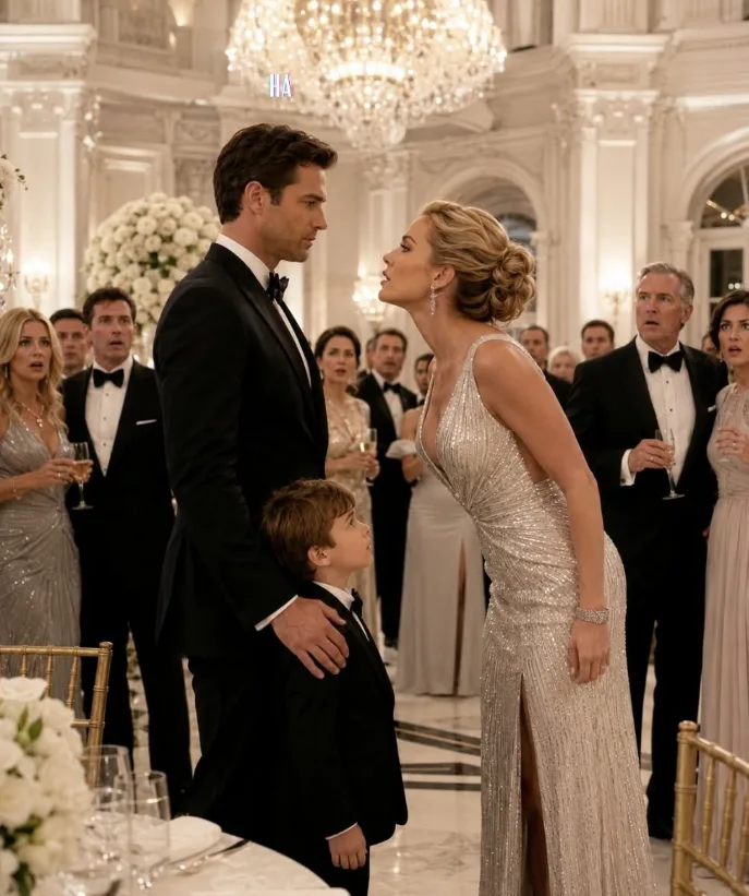 THE BILLIONAIRE ASKED A WIDOWED SINGLE DAD IF HE WAS GOOD IN BED—AND HIS ANSWER MADE THE ENTIRE BALLROOM GO SILENT