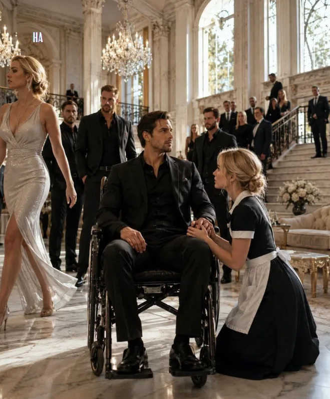 HIS FIANCÉE LEFT THE PARALYZED MAFIA BOSS TO DIE IN SILENCE UNTIL THE MAID TOOK HIS HAND AND MADE THE ENTIRE CITY BOW AGAIN