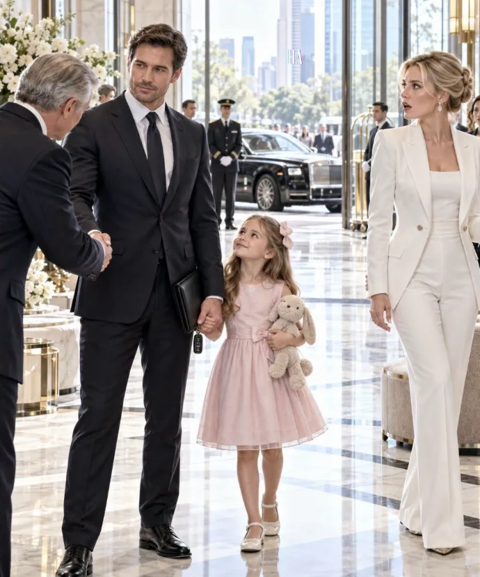 THE CEO SENT THE QUIET SINGLE DAD TO CHAUFFEUR HER VIP, BUT ONE QUESTION IN THE LOBBY EXPOSED WHO HE REALLY WAS