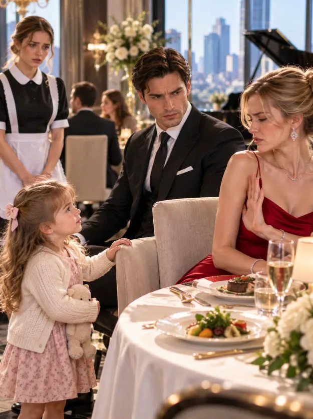 “CAN I SIT WITH YOU?” THE MAID’S TODDLER ASKED — THE FIANCÉE’S CRUEL ANSWER SHOCKED EVERYONE