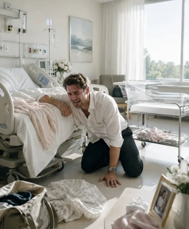 HE TOLD HIS WIFE TO TAKE THEIR NEWBORN AND DISAPPEAR—THREE DAYS LATER HE COLLAPSED IN HER EMPTY HOSPITAL ROOM