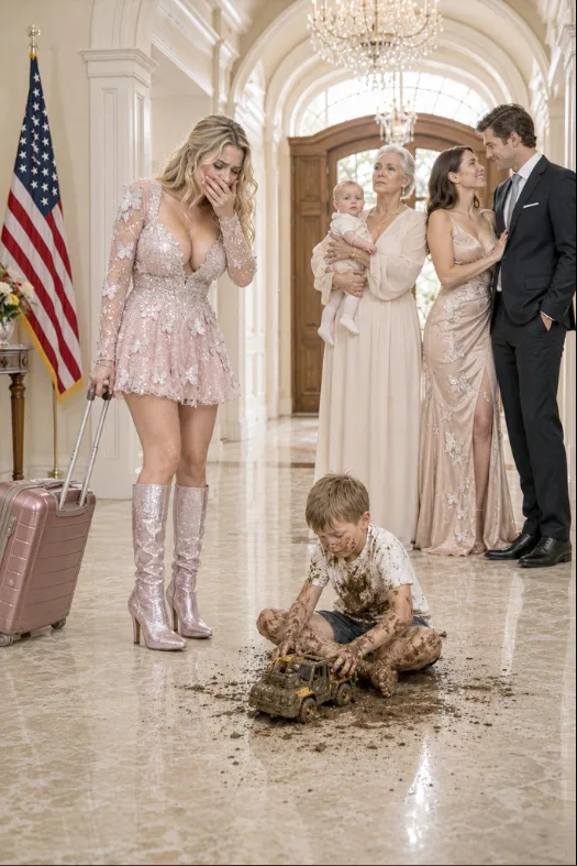 AFTER TWO YEARS AWAY, I CAME HOME TO FIND MY FOUR-YEAR-OLD SON CRAWLING ON THE FLOOR—THEN HE WHISPERED TWO WORDS THAT CHANGED EVERYTHING