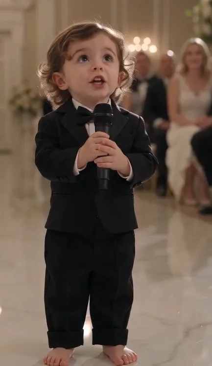THE MAID’S TODDLER WALKED INTO A BILLIONAIRE’S WEDDING AND SAID SIX WORDS THAT EXPOSED A MURDER PLOT