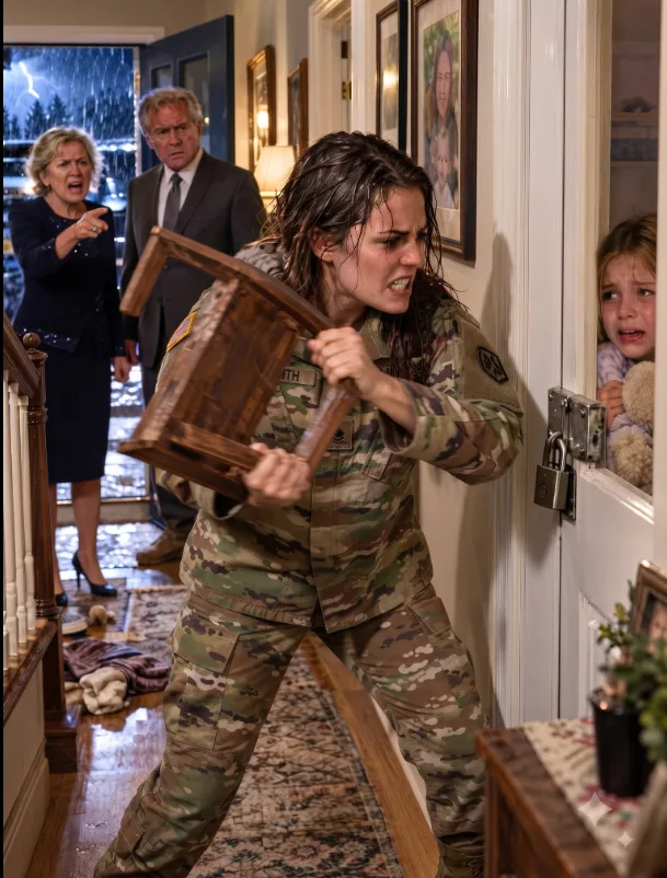 MY PARENTS LOCKED MY DAUGHTER IN A BEDROOM—THEN I FOUND MY MILITARY BENEFITS IN HER NAME