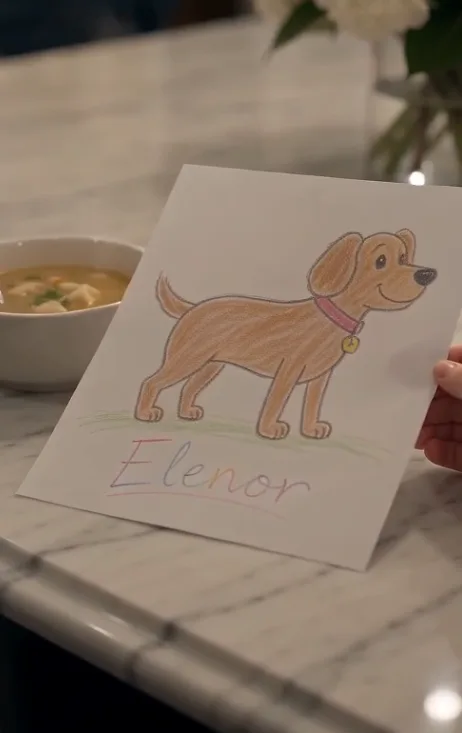 THE LITTLE GIRL WHO MADE THE BITTER MILLIONAIRE LAUGH—THEN HIS SON SAW HER DRAWING