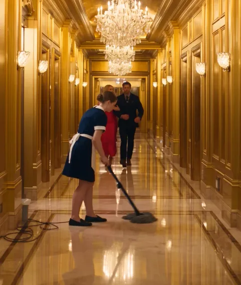 😰😰😰A Groom Recognized The Broken Maid Mopping The Hotel Floor As His Presumed Dead Heiress Wife