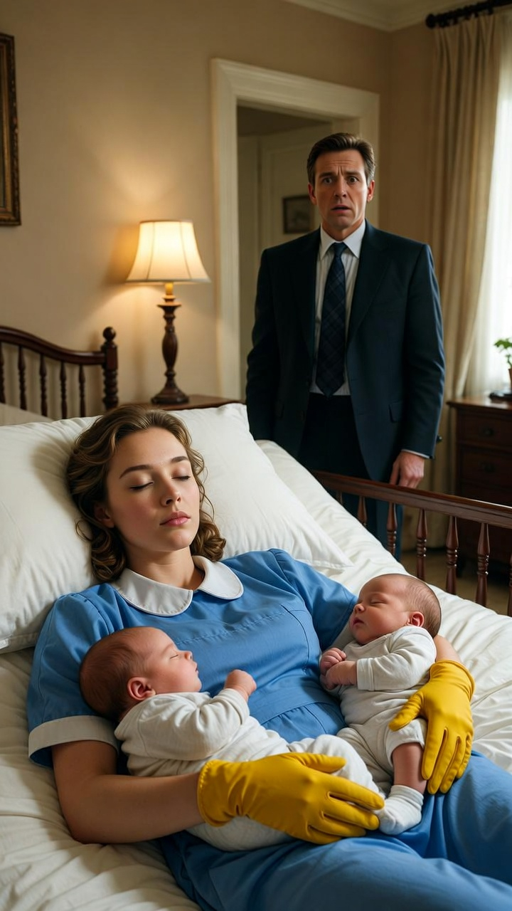 The Billionaire Opened the Nursery Door… and Realized He Wasn’t the One Raising His Children