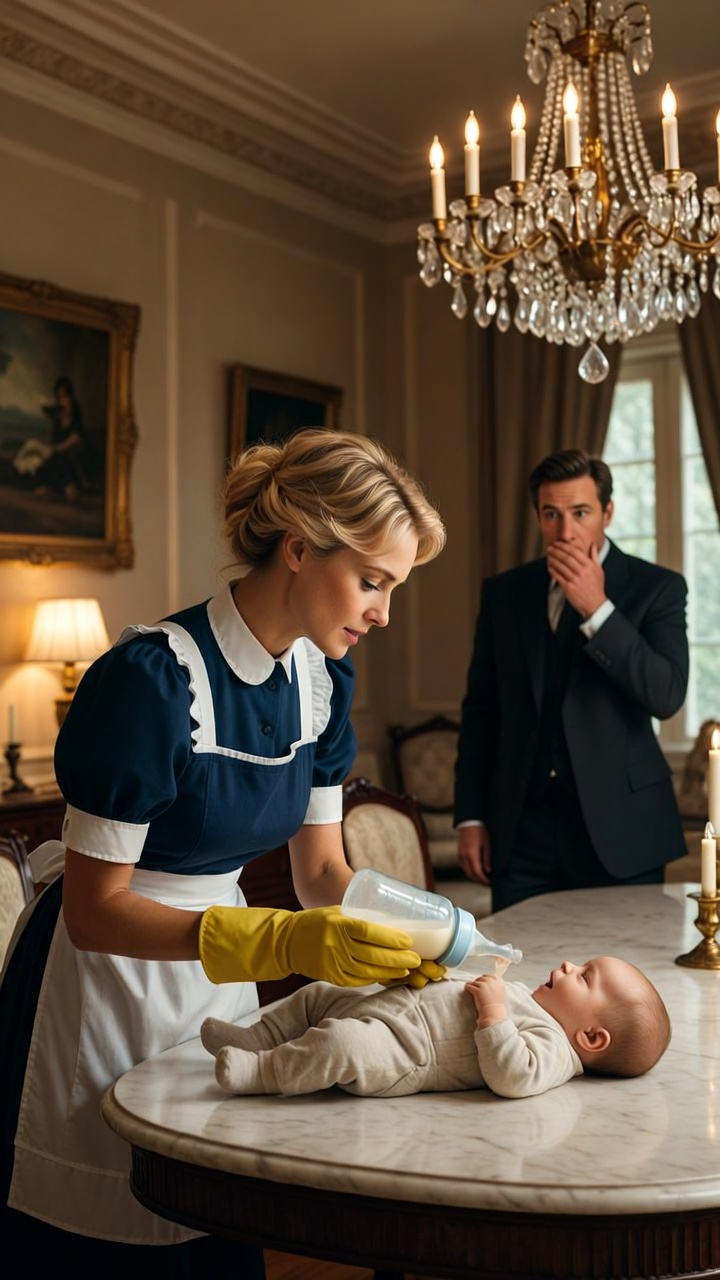 She Was Just a Housekeeper… Until She Exposed the Secret That Nearly Killed a Millionaire’s Baby