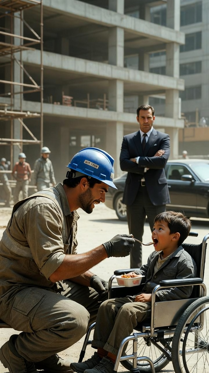 He Shared His Only Meal with a Boy in a Wheelchair—The Next Day, a Luxury Car Changed Everything