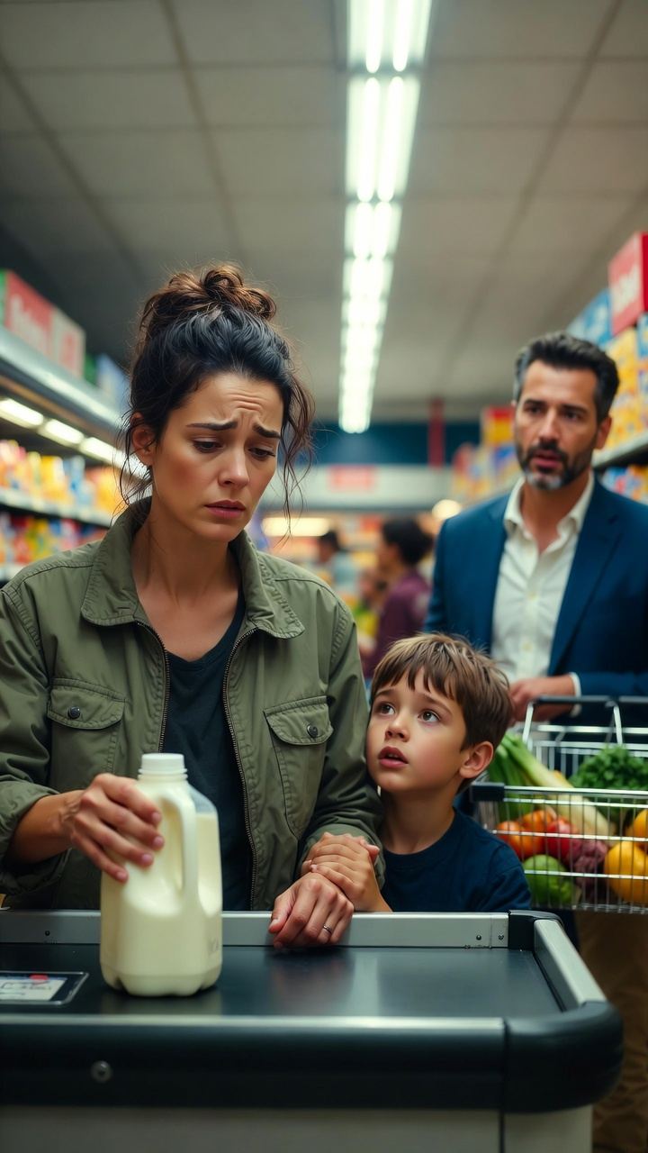She Couldn’t Afford Milk for Her Son—But the Millionaire Behind Her Knew a Secret That Changed Everything