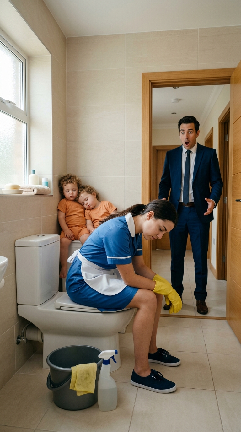The Housekeeper Locked Her Sick Twins Inside… But the Billionaire’s Discovery Exposed a Dark Secret