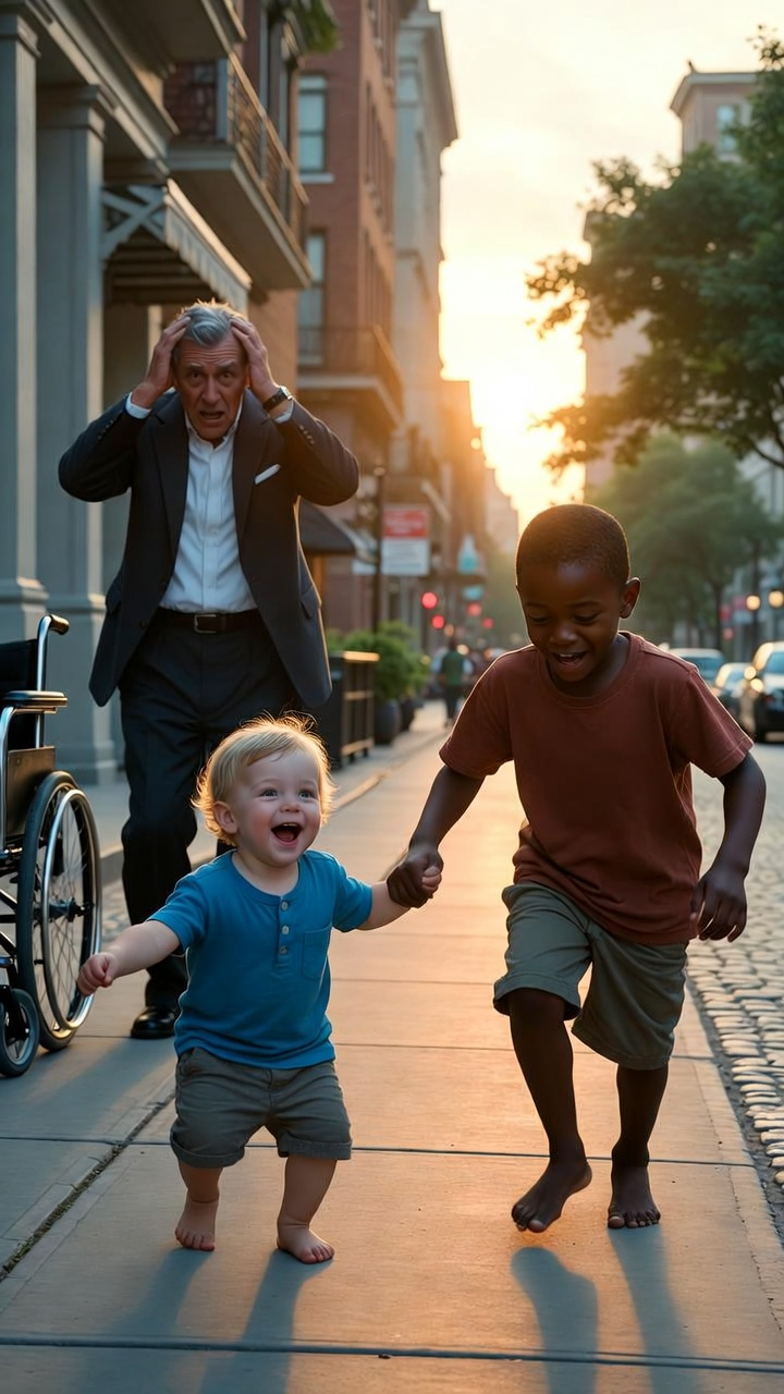 "How a Homeless Kid Saved a Millionaire’s Son from Certain Death – A Miracle or Luck?"