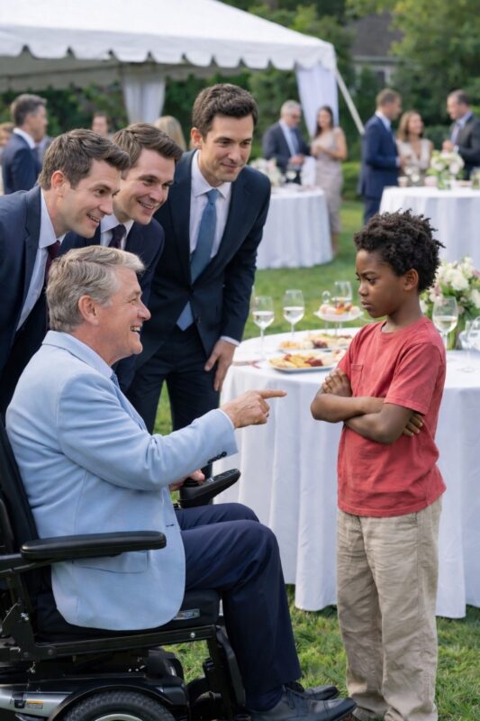 A BILLIONAIRE MOCKED A BAREFOOT NINE-YEAR-OLD—SECONDS AFTER A ONE-MILLION-DOLLAR BET, THE BOY MADE HIM STAND AGAIN