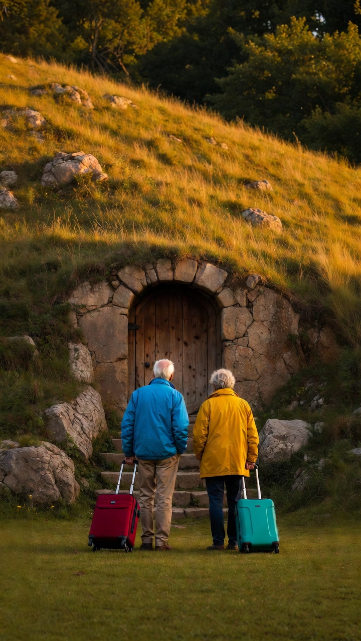 Their Children Abandoned Them—But the Hidden House in the Hill Was Already Waiting for Their Return