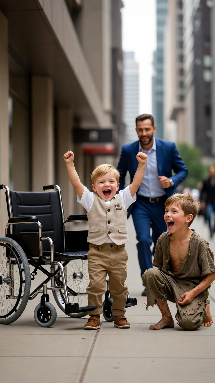 Doctors Said His Son Would Never Walk Again—Until a Barefoot Boy Proved Them Wrong