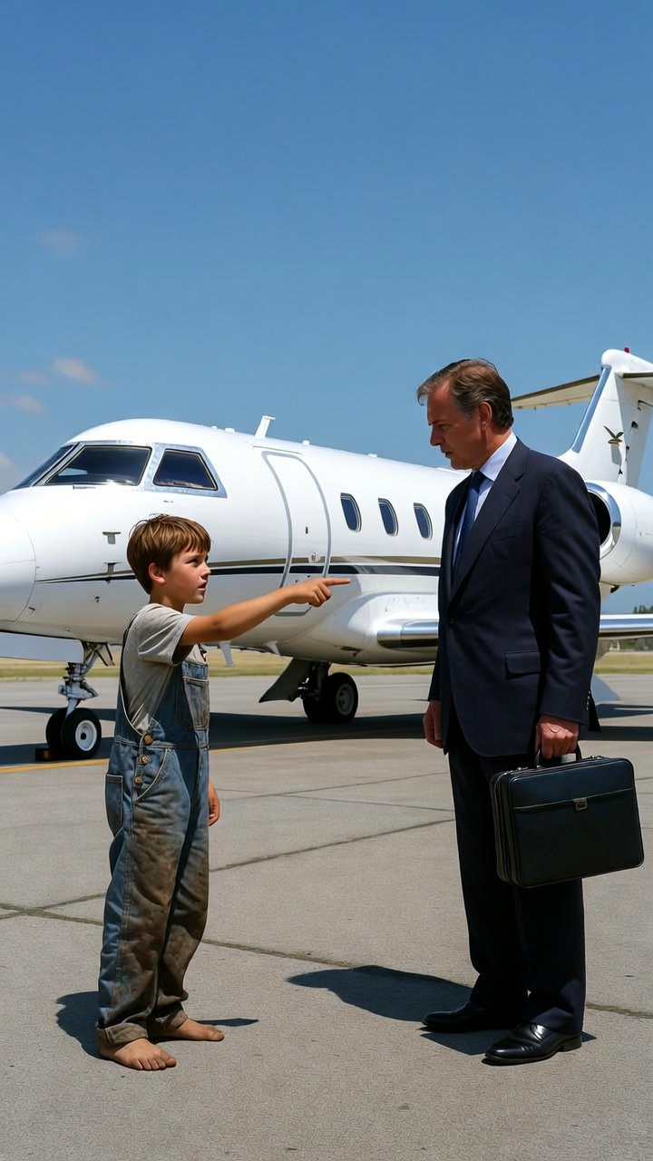 He Tried to Walk Away… What the Boy Said Stopped Him Cold