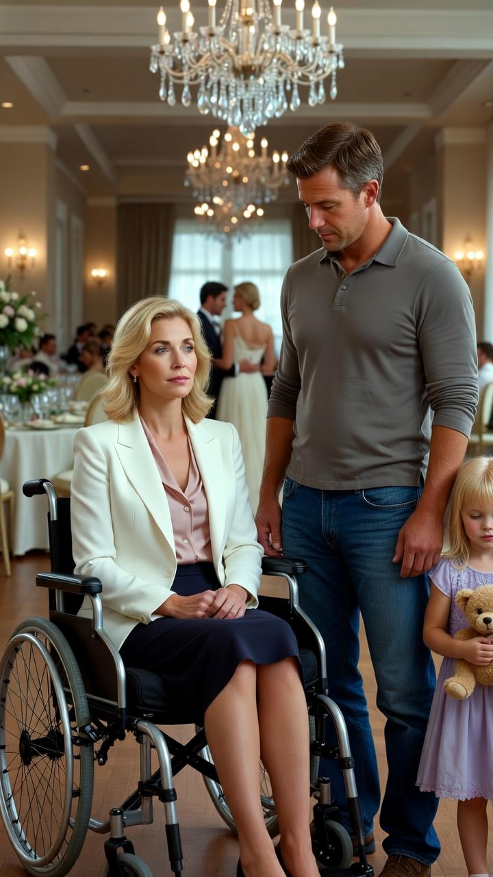Everyone Pitied the Woman in the Wheelchair at the Wedding—Until a Single Father Walked Up and Asked Her to Dance