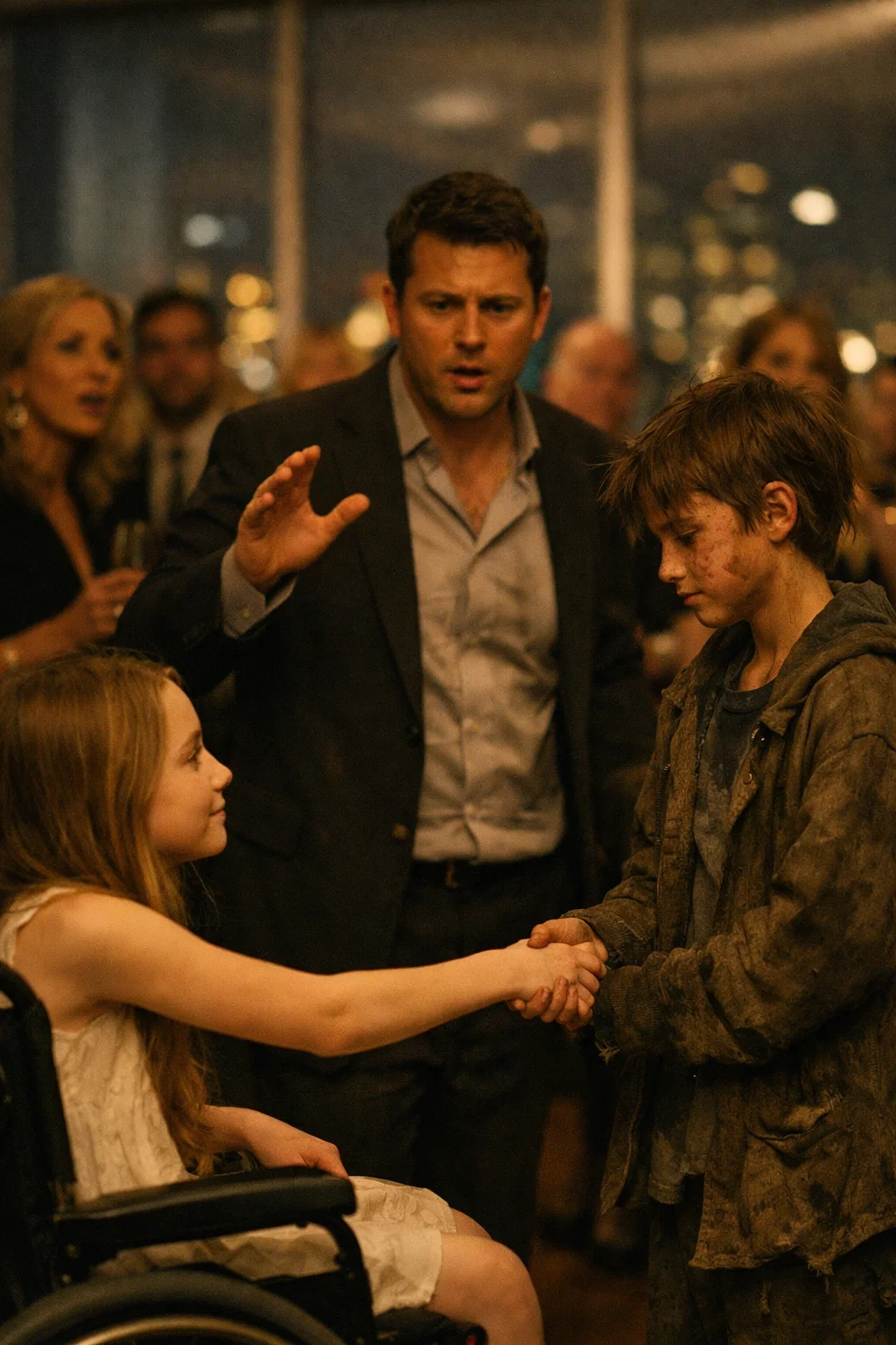 A Homeless Boy Told a Grieving Father He'd Make His Daughter Walk Again - The Human Tales